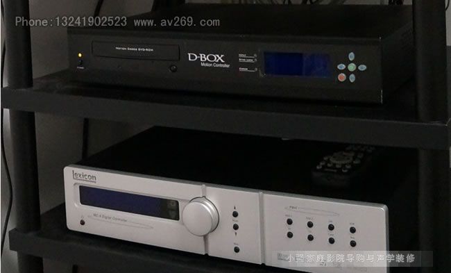 D-BOX控制器和萊斯康前級解碼器