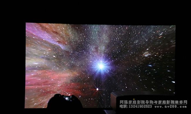 JVC DLA XC6800RB屏攝
