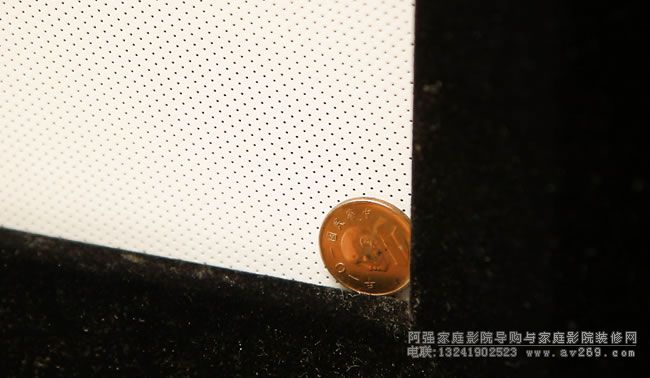 穿孔透聲幕布