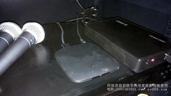 小米盒子接家庭影院
