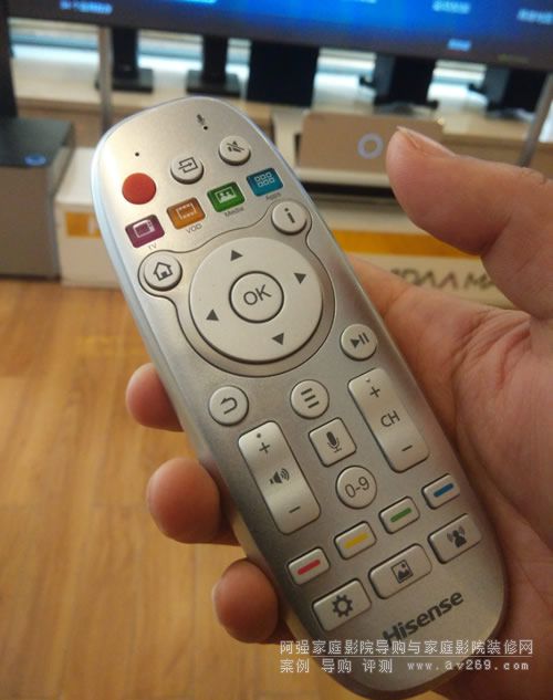 海信激光電視搖控器