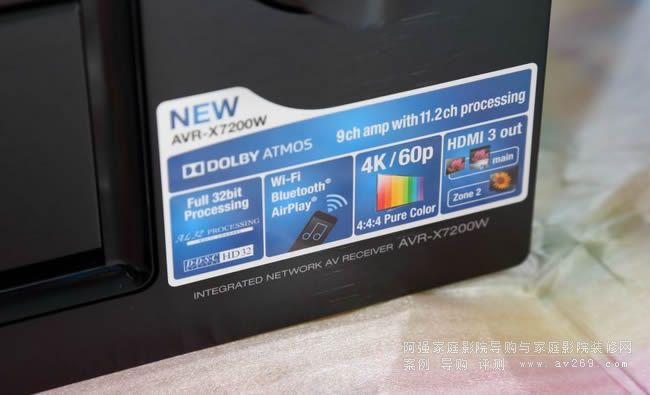 天龍功放X7200W