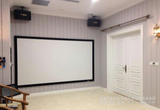 采用JK N系透聲畫(huà)框幕布