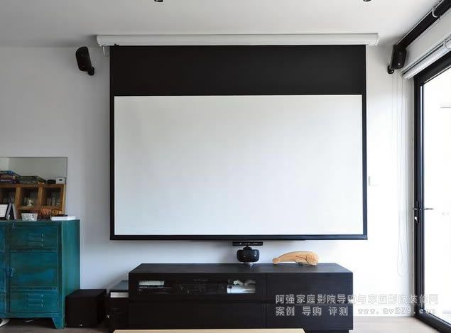 客廳影院投影幕