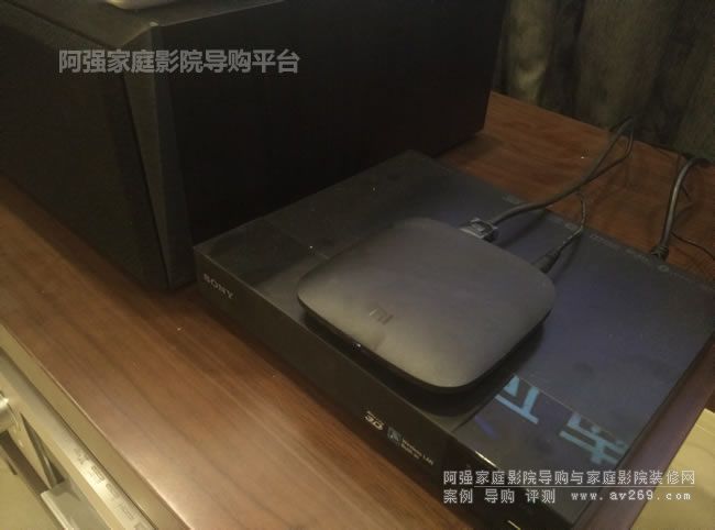 小米盒子在家庭影院里面
