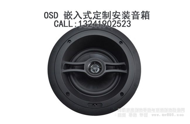 OSD音箱 OSD Audio R62A 斜面嵌入式音箱