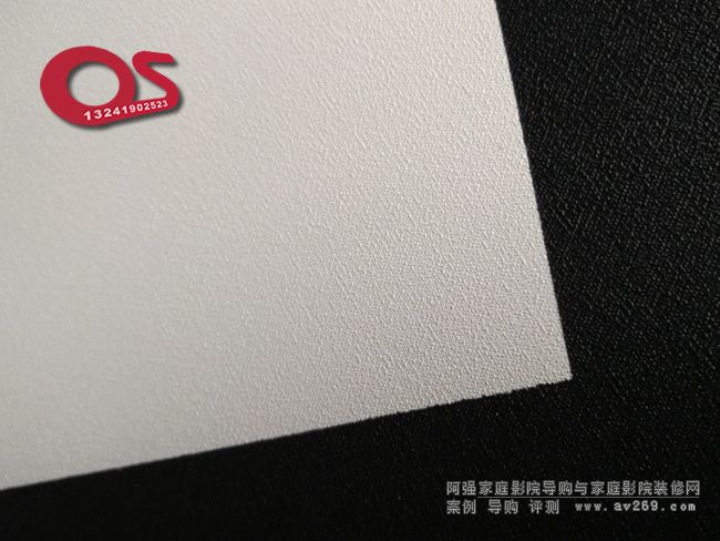 OS電動(dòng)幕布之WF302幕料特寫