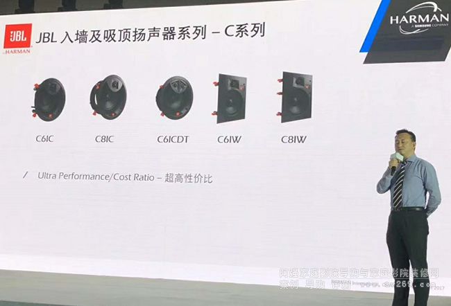 JBL入墻系列音箱 嵌入式音箱 JBLC系列