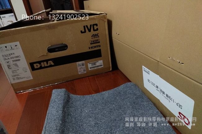 4K JVC投影機(jī)和4K OS幕布