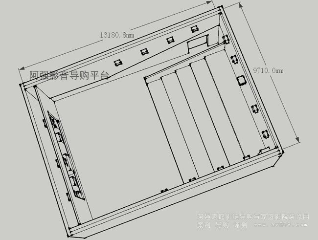 專業(yè)影院設(shè)計(jì)草圖