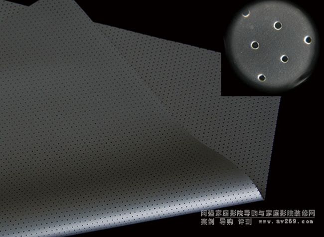 黑晶微孔抗光幕 Black Crystal S