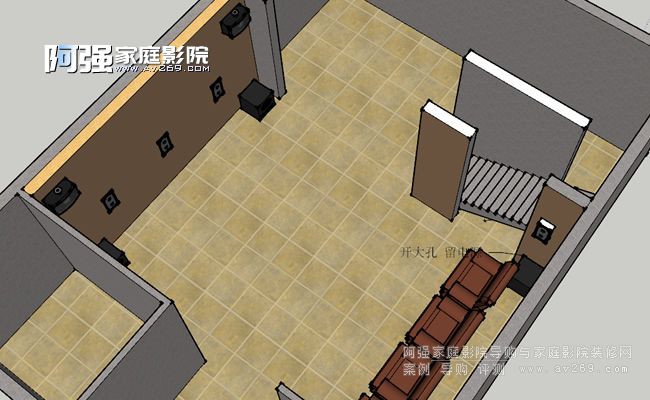 家庭影院設備擺位方案