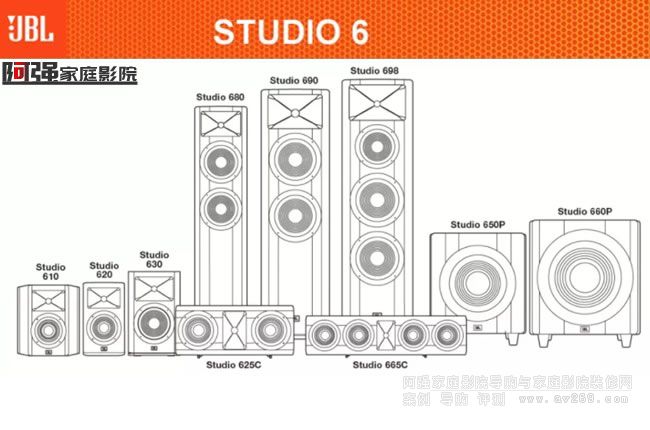 JBL Studio690 Studio680落地主音箱參數(shù)介紹