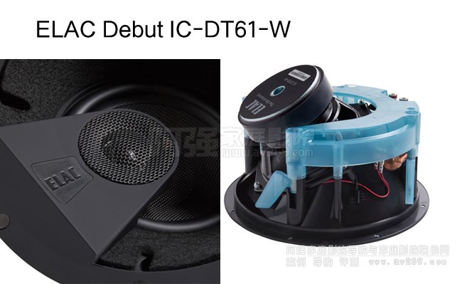 ELAC Debut IC-DT61-W 6.5ʽͥӰԺP(yng)