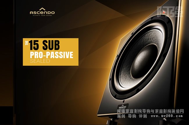 ASCENDOoԴ]THE15 SUB PRO PASSIVE SEALED